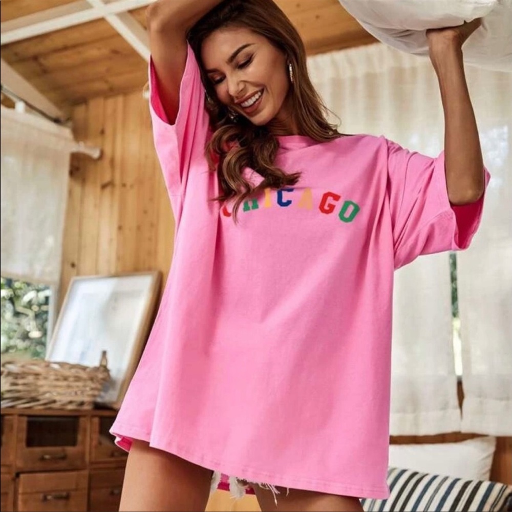 Pink Chicago Shirt